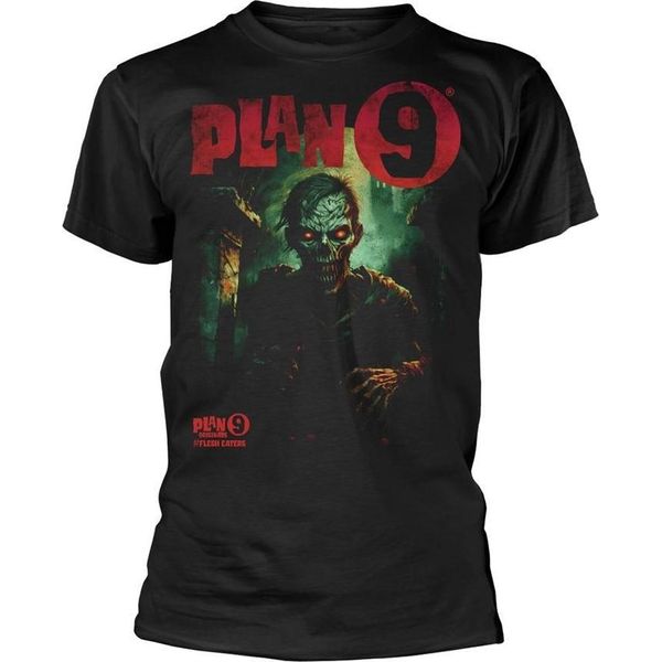 Plan 9 - Maglietta "Flesh Eaters"" Per Uomo/Donna Unisex PH4767 (Xl) (Nero)"-image
