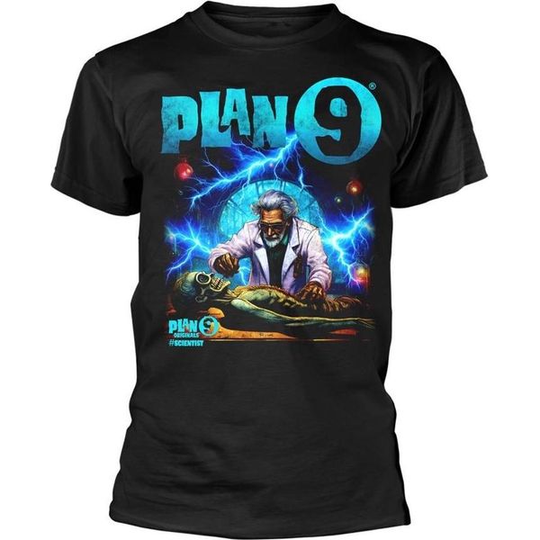 Plan 9 - T-Shirt Uomo/Donna Unisex PH4766 (S) (Nero)-image