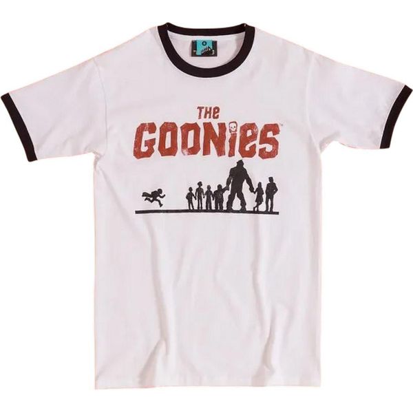 I Goonies - Maglietta Uomo/Donna Unisex TT1012 (S) (Bianco/Nero)-image