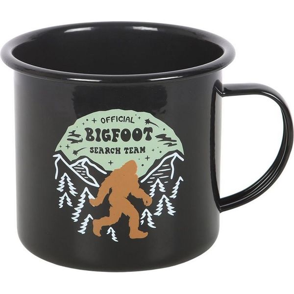 Something Different - Tazza Da Caffè "Bigfoot Search Team"", Smalto, 450Ml SD10684 (Taglia Unica) (Nero)"-image