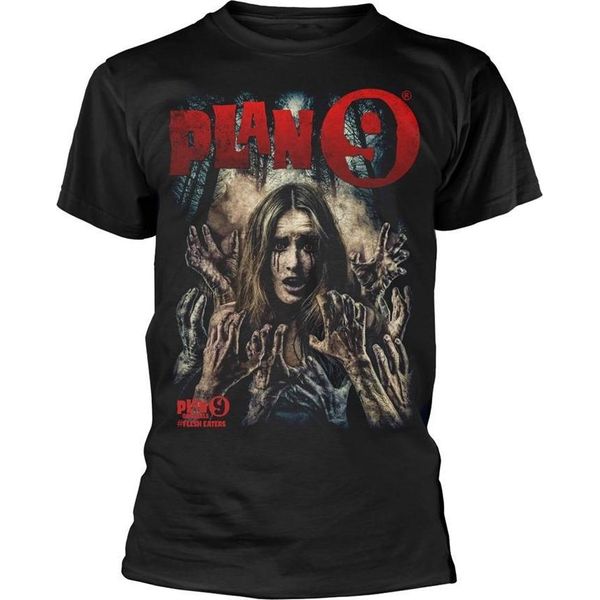 Plan 9 - Maglietta "Flesh Eaters"" Per Uomo/Donna Unisex PH4763 (S) (Nero)"-image