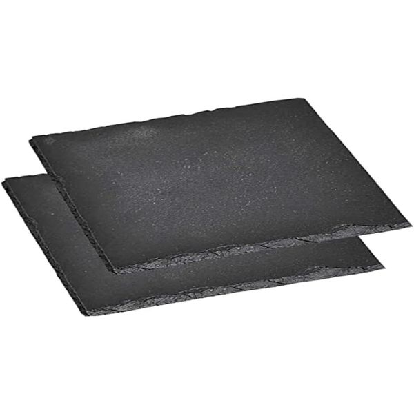 Kesper Vassoi Da Portata 2 Pezzi, 20 X 20 Cm, Ardesia Kesper 38109-image