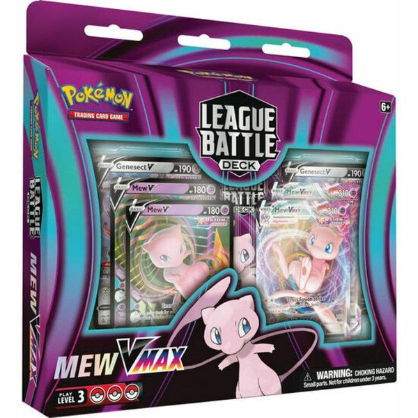 Blister Spagnolo Del Gioco Di Carte Collezionabili Pokemon Mew Vmax-image