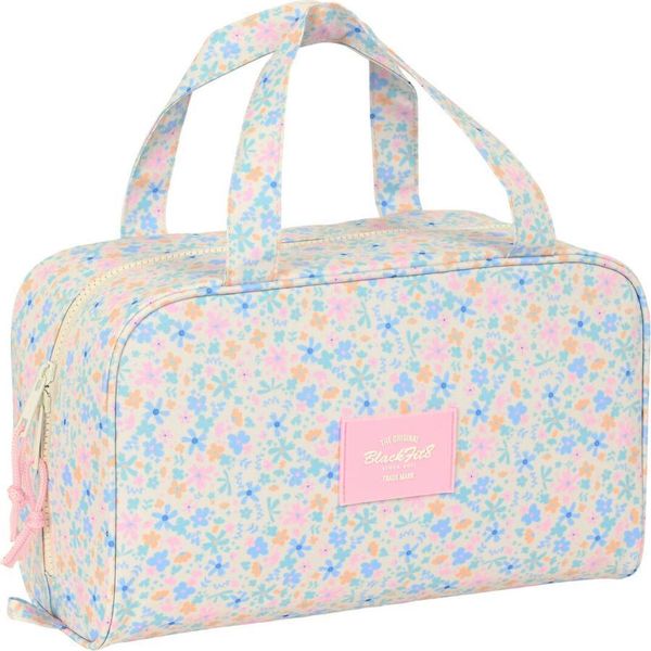 Borsa Da Toilette Per La Scuola Blackfit8 Blossom Colourful 31 X 14 X 19 Cm-image