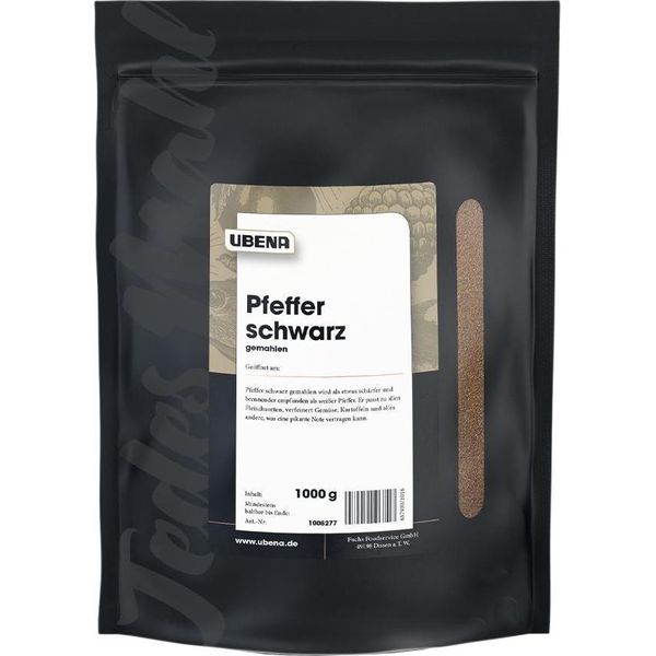 Pepe Ubena Nero Macinato Gusto Aromatico Busta Con Zip 1000G-image