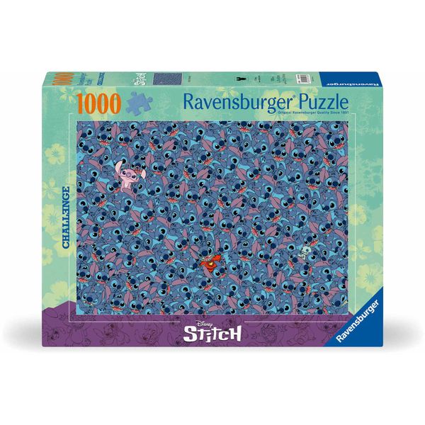Ravensburger Puzzle Disney Stitch 1000 ElementóW - Oficjalny Produkt Premium-image
