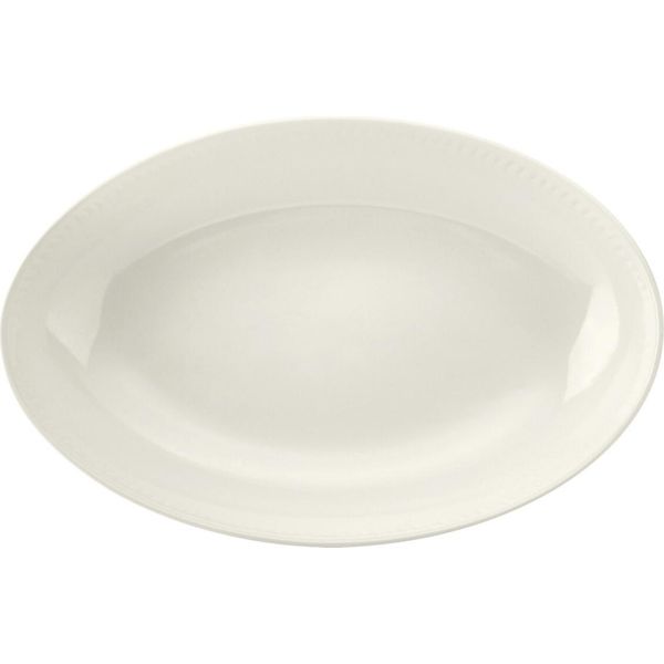 Piatto Da Portata, 30,5 Cm, Ovale, Ceramica, Bianco Crema - Mikasa | Cranborne-image