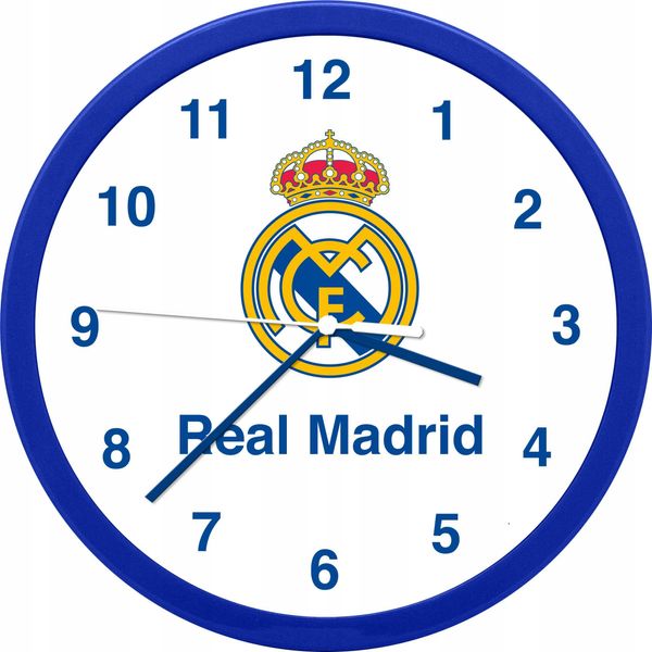 Zegar śCienny Dla Dzieci Real Madrid Od Kids Licensing – Oficjalny Produkt-image