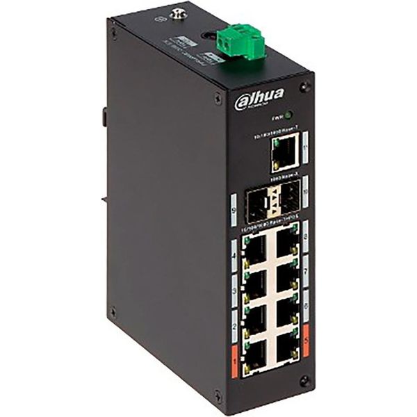 Dahua Technology PFS3211-8GT-120-V2 Switch Di Rete Non Gestito Gigabit Ethernet (10/100/1000) Power Over Ethernet (Poe) D-image