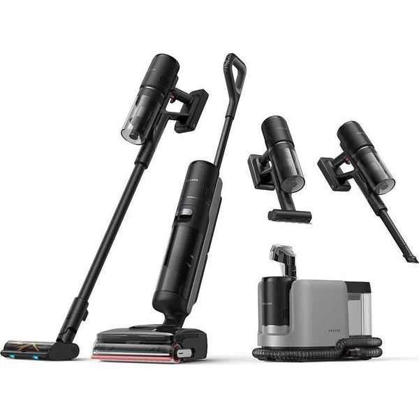 Dreame H15 Mix, Aspirapolvere A Bastone 2 In 1, Senza Sacco, Nero, 0,78 L, 0,7 L, Asciutto E Bagnato-image