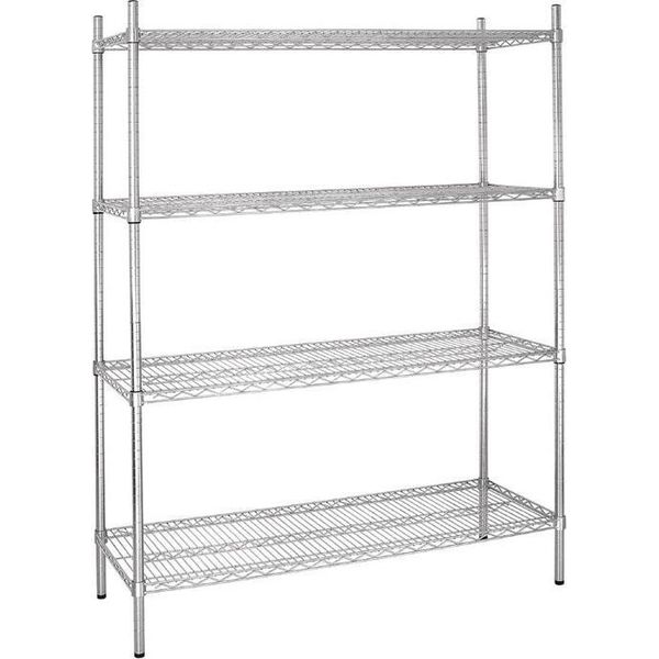 Scaffale Vogue In Metallo Con Ripiani Regolabili 1525X1853X460 Mm-image