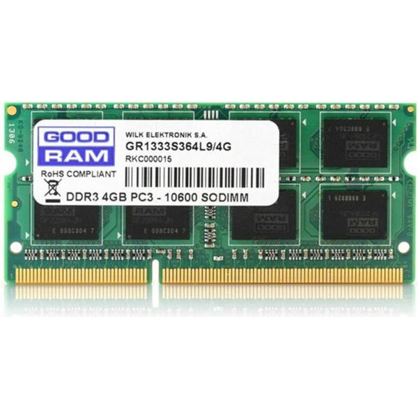 Goodram GR1600S364L11S/4G So DDR3 4GB PC1600 CL11 Sr Goodram Retail-image