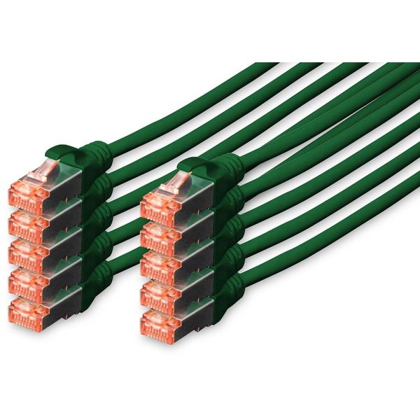Digitus Professional - Cavo Patch - RJ-45 (M) Bis RJ-45 (M) - 2,0 M - Sftp, Pimf - Cat 6E - Ieee 802.3 - Geschirmt, Hal-image