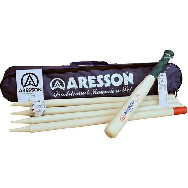 Aresson Rounders Set Tradizionale - Gioco Per Famiglie Da Giardino E Da Esterno-image
