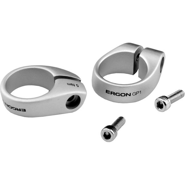 Ergon Gp1 Anello Morsetto Manubrio Bicicletta Argento Argento Taglia Unica-image