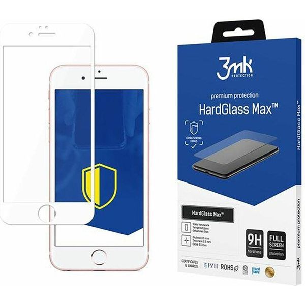 3Mk Hardglass Max Iphone 6 Plus BiałYwhite, Vetro A Schermo Intero-image