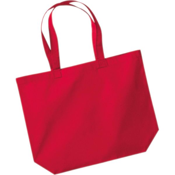 Westford Mill - Borsa Della Spesa "Premium"", Cotonelogico RW7507 (Taglia Unica) (Rosso)"-image