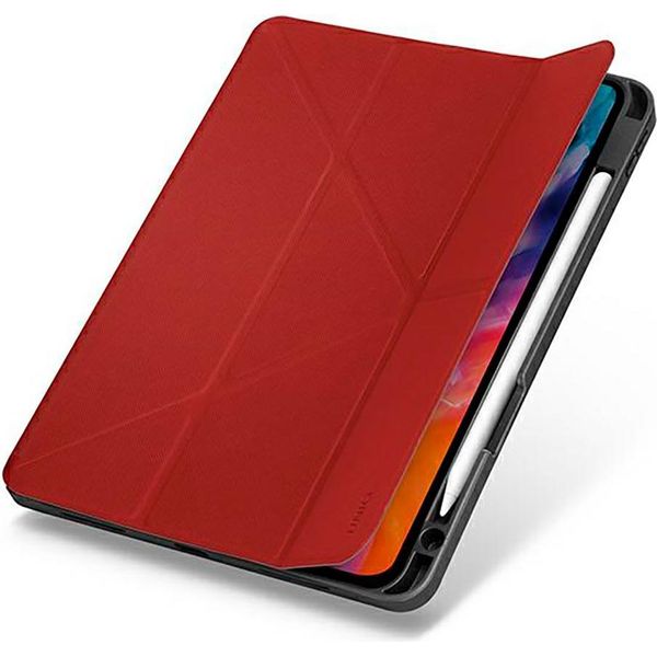 Uniq Etui Transforma Rigor Rigor Ipad Air 10,9 (2020) Czerwony/Rosso Corallo Antimicrobico-image