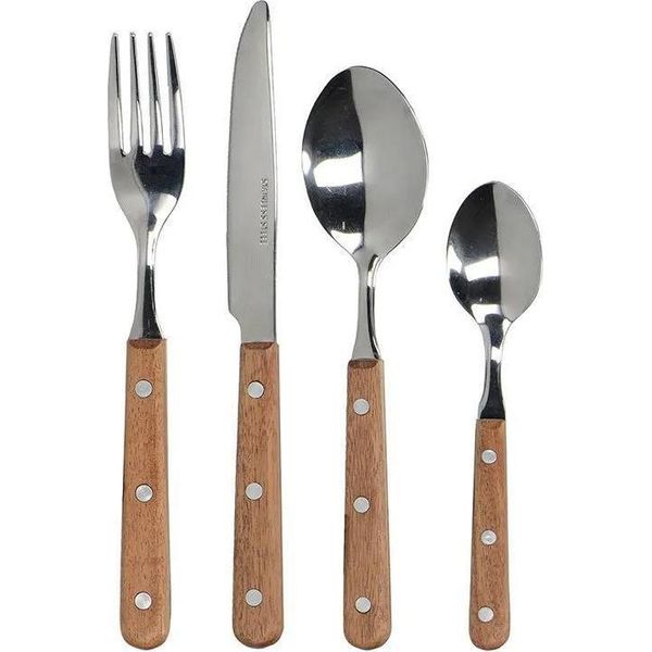 Mikasa Menaje Set Di Posate 16 Unità Argento Argento Taglia Unica-image