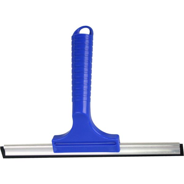 Novaliv Tergivetro 23 Cm Blu Striscia Di Alluminio Con Labbro In Gomma Per Una Pulizia Senza Sbavature Detergente Per Finestre Detergente Per Finestre Detergente Per Finestre Detergente Per Finestre Spazzola Per Docce-image
