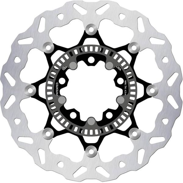 Disco Freno Galfer DF184FLWA Wave® Flottante Anteriore 300X5Mm (2 Necessari) Per Kawasaki Kle Versys ER-6 N F 650 Ccm Anno 2005 - 2015-image