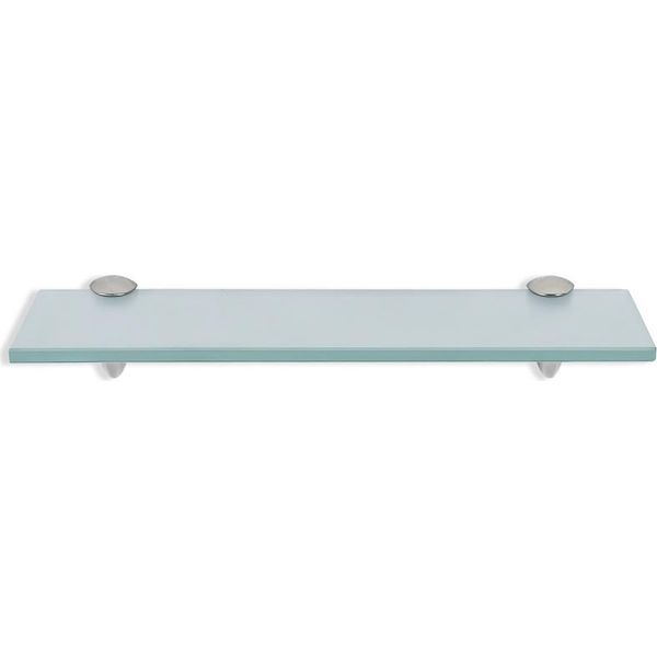 Einfeben Mensola In Vetro Mensola In Vetro Mensola A Muro Mensola Per Bagno Mensola Mensola In Vetro Smerigliato 50X10 Cm 8 Mm-image