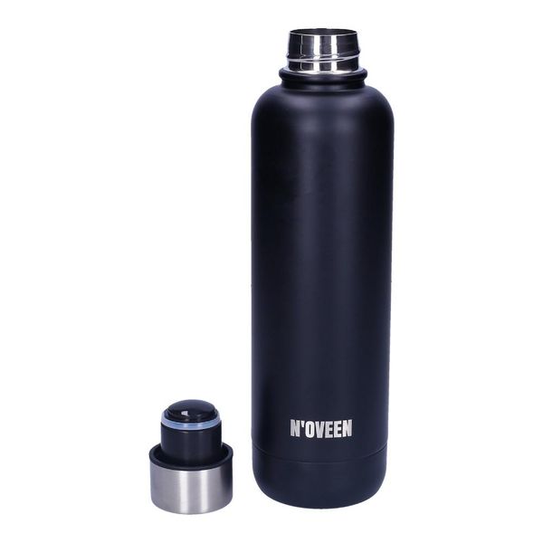 Borraccia Thermos Da 500 Ml TB410 Black Mat In Acciaio Inossidabile Inox SS304-image