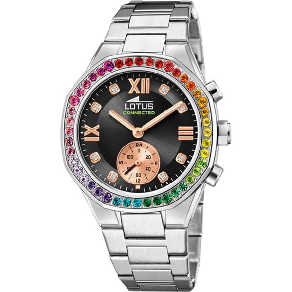 Lotus Orologio Da Donna Classic Sport Elegant Orologio Da Polso In Acciaio Inossidabile Argento UL18924/6-image
