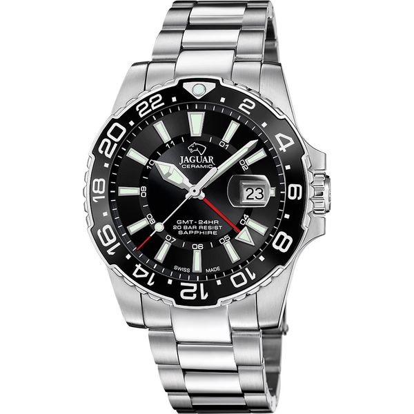 Jaguar - J1011/6 - Orologio Da Polso - Uomo - Quarzo - Ceramica Gmt-image