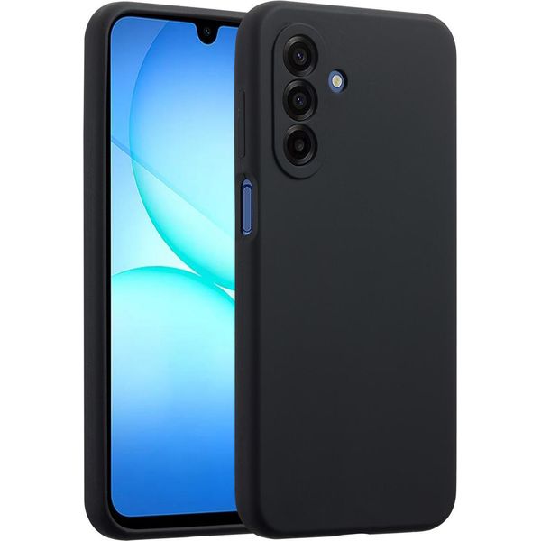Samsung Galaxy A17/Samsung Galaxy A17 Custodia - Silicone - Accezz Custodia Morbida/Cover Posteriore - Nero-image