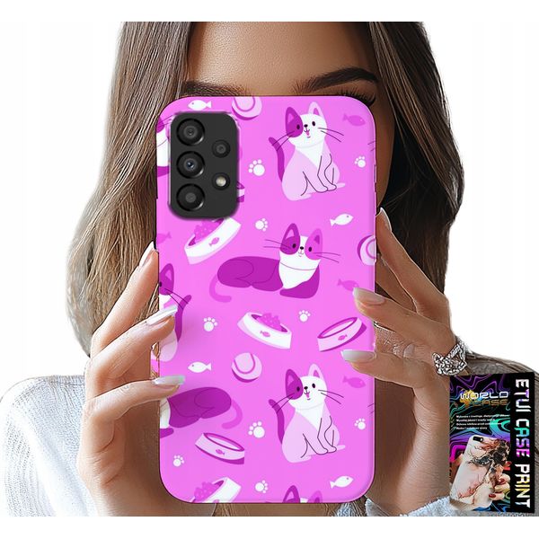 Custodia Per Samsung A52 / A52S - Love Cat, Disegni Con Gatti Gatti, Cover-image