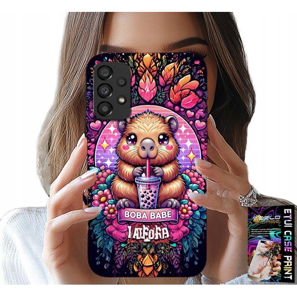Custodia Per Samsung A52 / A52S - Dolce Capibara Con Sceicco, Super Design-image