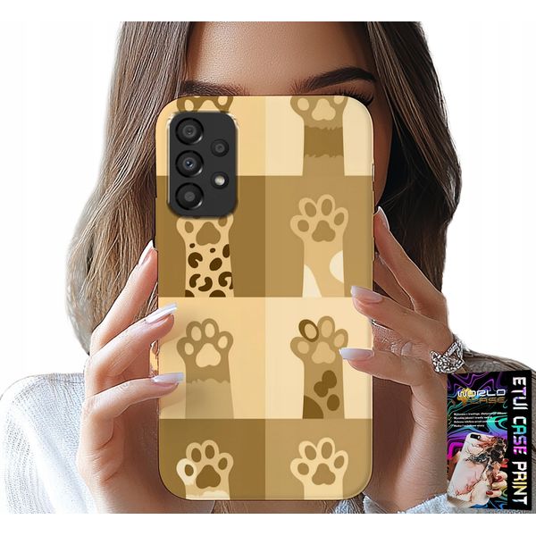 Custodia Per Samsung A52 / A52S - Love Cat, Disegni Con Gatti, Zampe Di Gatto-image