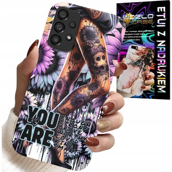 Custodia Per Samsung A52 / A52S - Disegni Femminili Sei Donna Con Tatuaggio-image