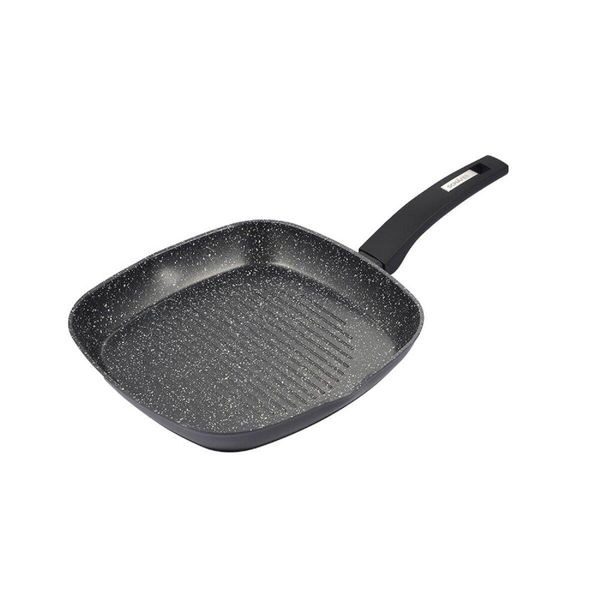 Pentole In Nero Per La Vostra Cucina - L'attrezzatura Perfetta Per Ogni Cuoco Padella Per Grigliare 28X28Cm-image
