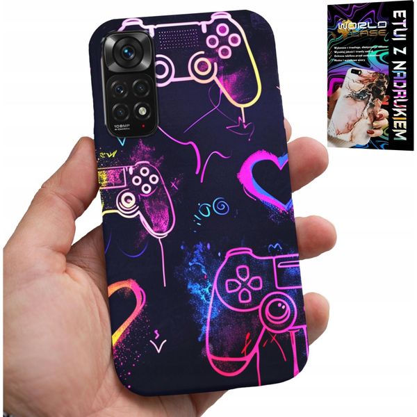 Custodia Per Xiaomi Note 11 / 11S - Custodia Per Giocatori, Gioco, Design Per Giocatori-image