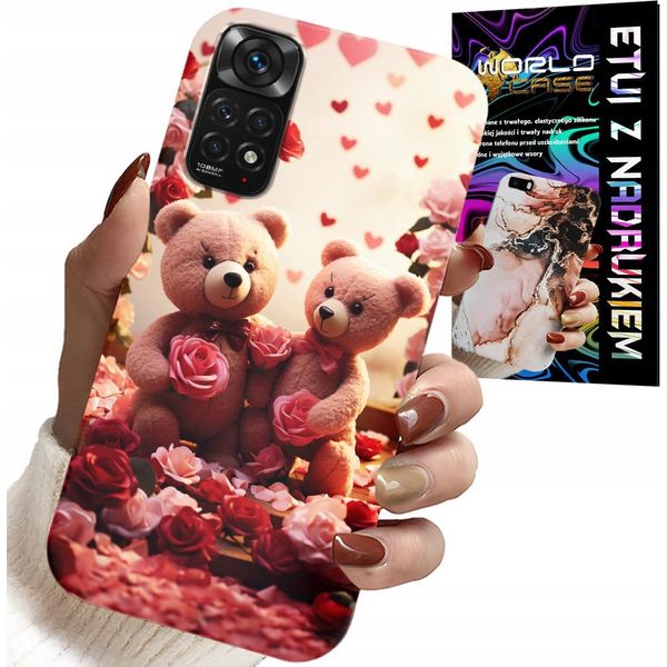 Custodia Per Xiaomi Note 11 Pro - Orsacchiotti, Ti Amo, Cuori Molti Disegni Della Custodia-image