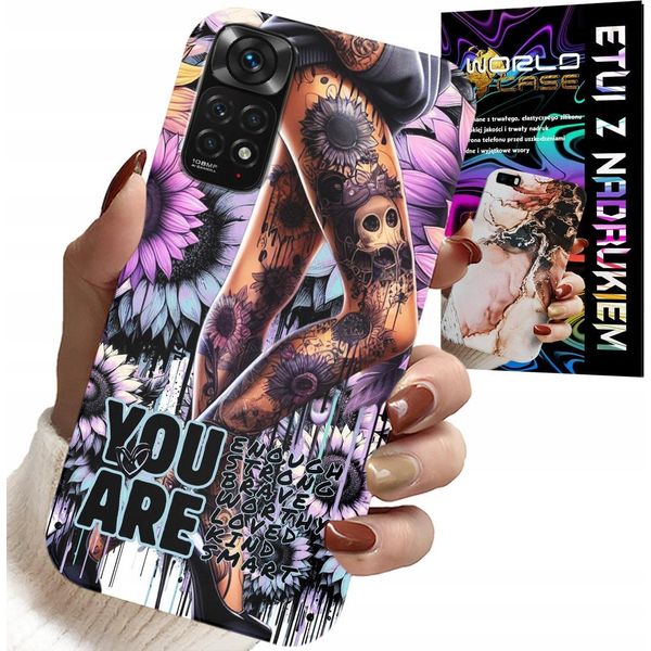 Custodia Per Xiaomi Note 11 Pro - Disegni Femminili Sei Una Donna Con Un Tatuaggio-image