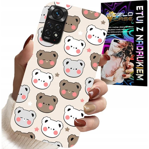 Custodia Per Xiaomi Note 11 Pro - Design Orsetto Per Bambini + Vetro-image