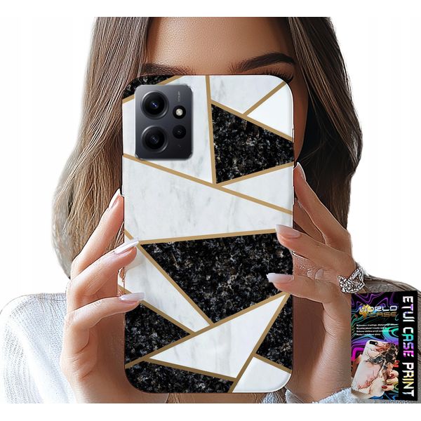 Caso Per Xiaomi Nota 12 4G - Elegante Moda Modelli Caso + Vetro-image