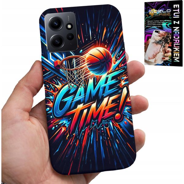 Custodia Per Xiaomi Note 12 4G - Basket Nba Fan 23 Game Time, Custodia-image