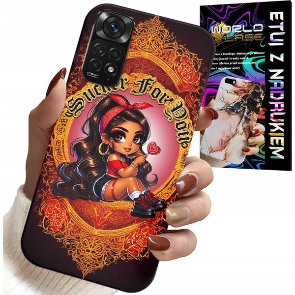 Pouzdro Pro Xiaomi Note 11 / 11S - Sucker For You Fashion Doll Case + Sklo-image