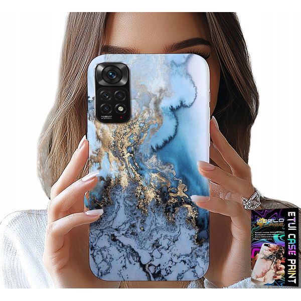 Custodia Per Xiaomi Note 11 / 11S - Donna Marmo + Vetro-image
