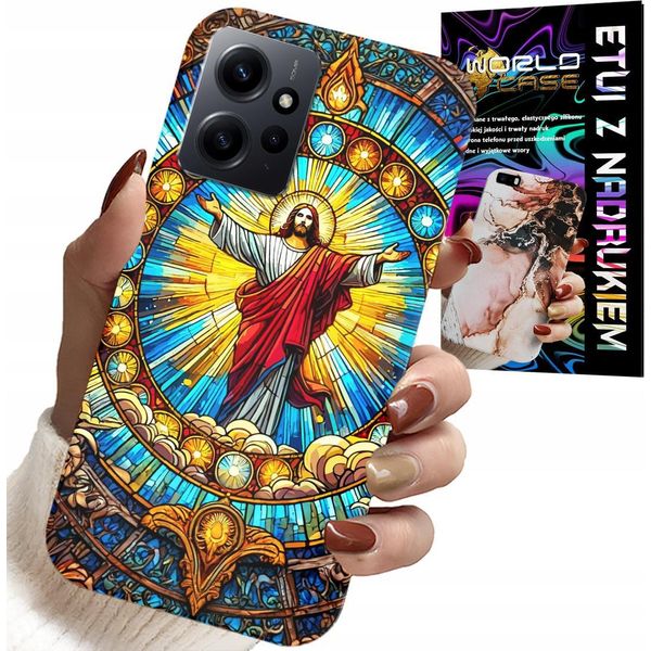Caso Per Xiaomi Nota 12 4G - Gesù Cristo Religione + Vetro-image
