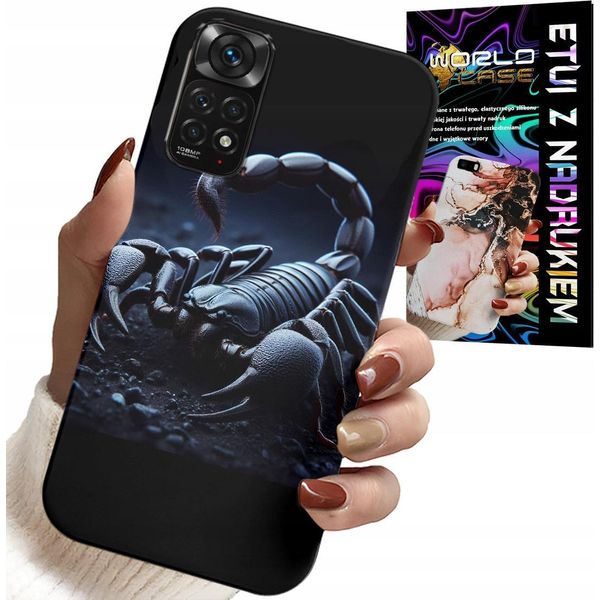 Custodia Per Xiaomi Note 11 / 11S - Scorpione, Scorpioni + Pellicola Idrogel-image