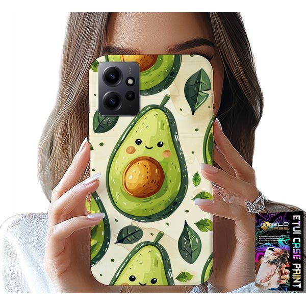 Pouzdro Pro Xiaomi Note 12 4G - Sweet Smiling Avocado Case-image