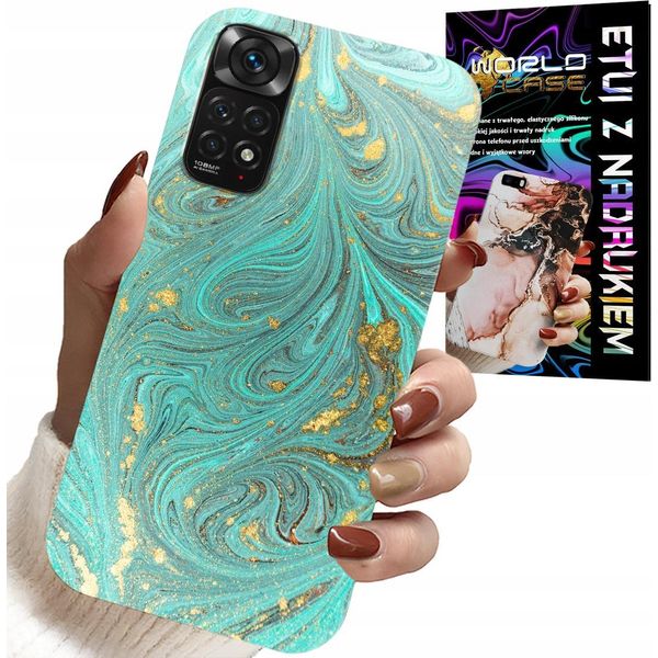 Custodia Per Xiaomi Note 11 Pro - Motivi Marmorizzati + Vetro Temperato-image