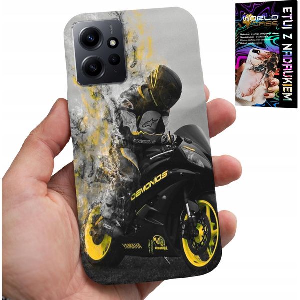 Custodia Per Xiaomi Note 12 4G - Moto Fan Molti Disegni Posteriori-image
