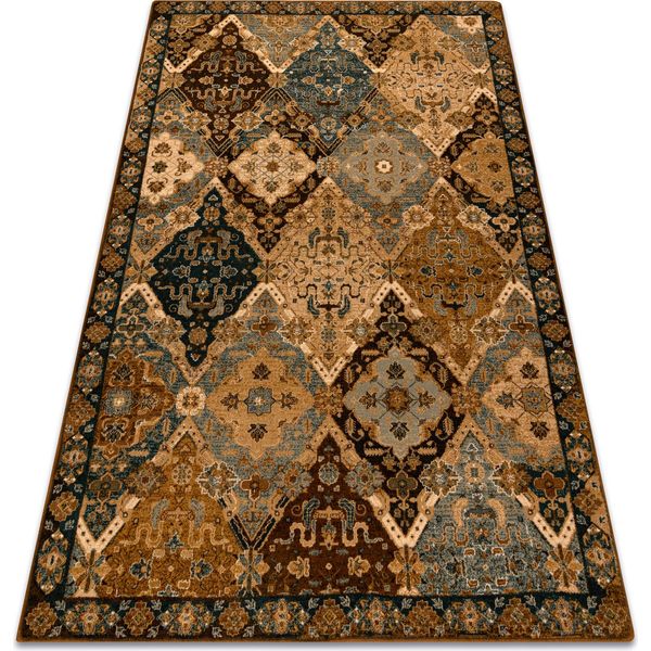 Tappeto Di Lana Omega Torino Orientale - Cognac Beige 235X350 Cm-image