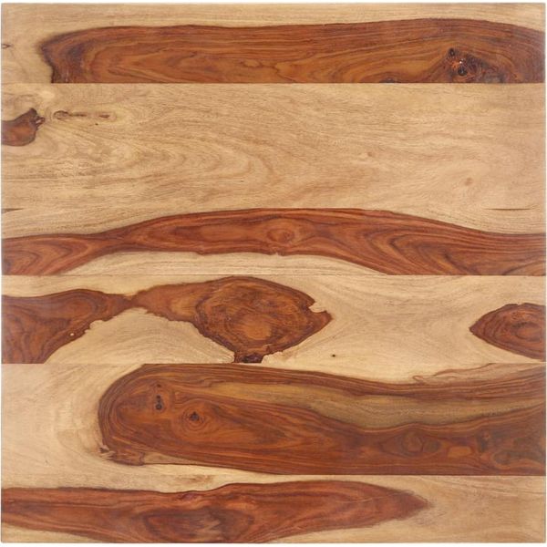 The Living Store Piano Del Tavolo In Palissandro Massiccio 25-27 Mm 80×80 Cm-image